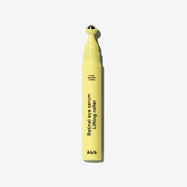 سرم دور چشم لیفتینگ ابیب با رتینال و رولر ماساژور (Abib Retinal Eye Serum Lifting Roller)