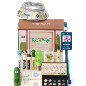 پک کامل آرایشی شیگلم مدل ریک و مورتی (RICK AND MORTY X SHEGLAM FULL COLLECTION SET)