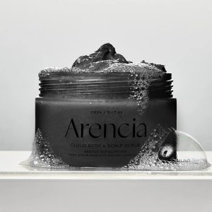 مراقبت پوست و مو 51 اسکراب بدن و پوست سر ارنسیا مدل کلود بلک تی و یوزو (Arencia Fresh Cloud Body & Scalp Scrub - Black Tea & Yuzu) 260 گرم